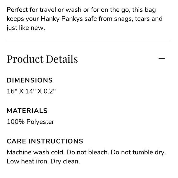 🆕HANKY PANKY- Multi purpose washable bags: Set of 2 in Rose’ Pink - Picture 3 of 4